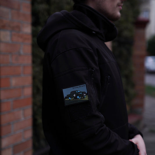 Driving Ukraine Hilux Velcro Patch