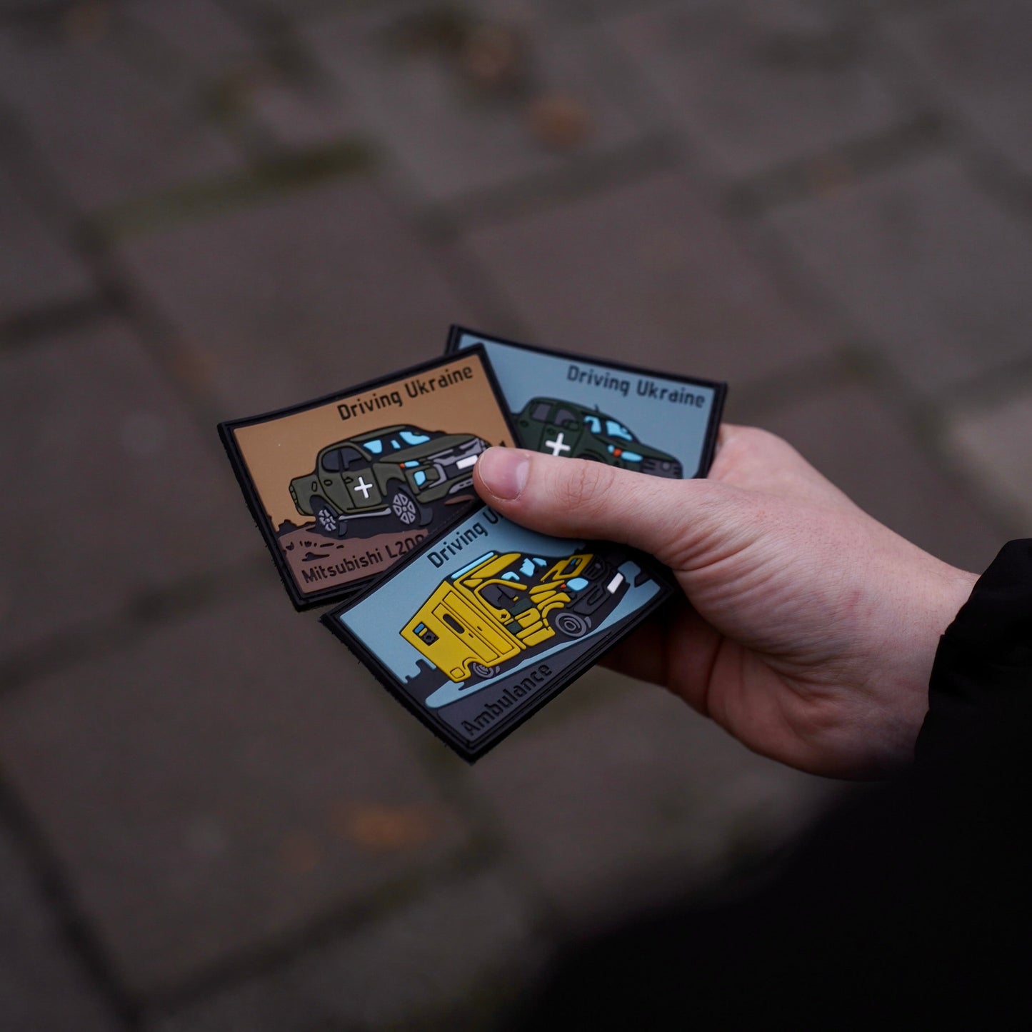 Driving Ukraine L200 Velcro Patch