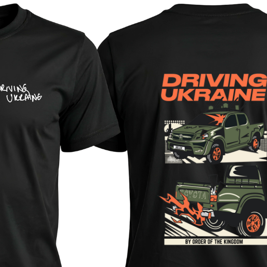 Driving Ukraine Hilux T-Shirt